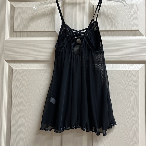 Baby Doll Embroided Cup 2 pc. Lingerie Set - Picture 12 of 14